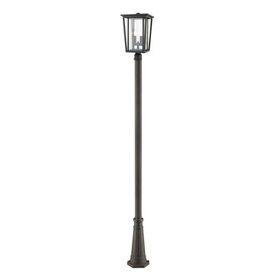 Amreet 2-Light 113.5" Post Light