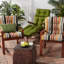 Coussin de chaise d'extérieur à dossier haut Lester-426326663-460018090