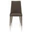 Chaise d'appoint rembourrée en cuir Aurora-56434050-56434047