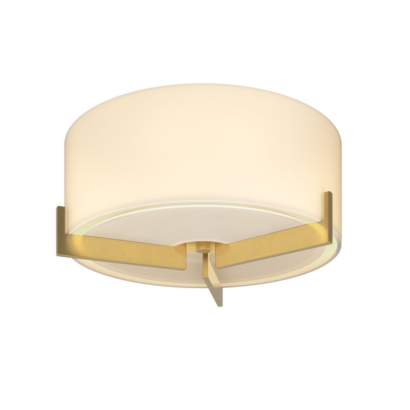 Axis 1 - Light Flush Mount, Modern Brass