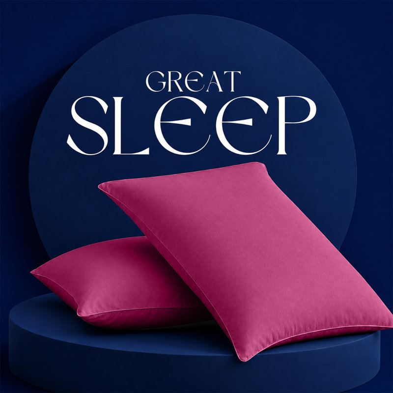 Supersoft Microfiber Pillowcases - Durable, Wrinkle Resistant & Easy Care , Pink