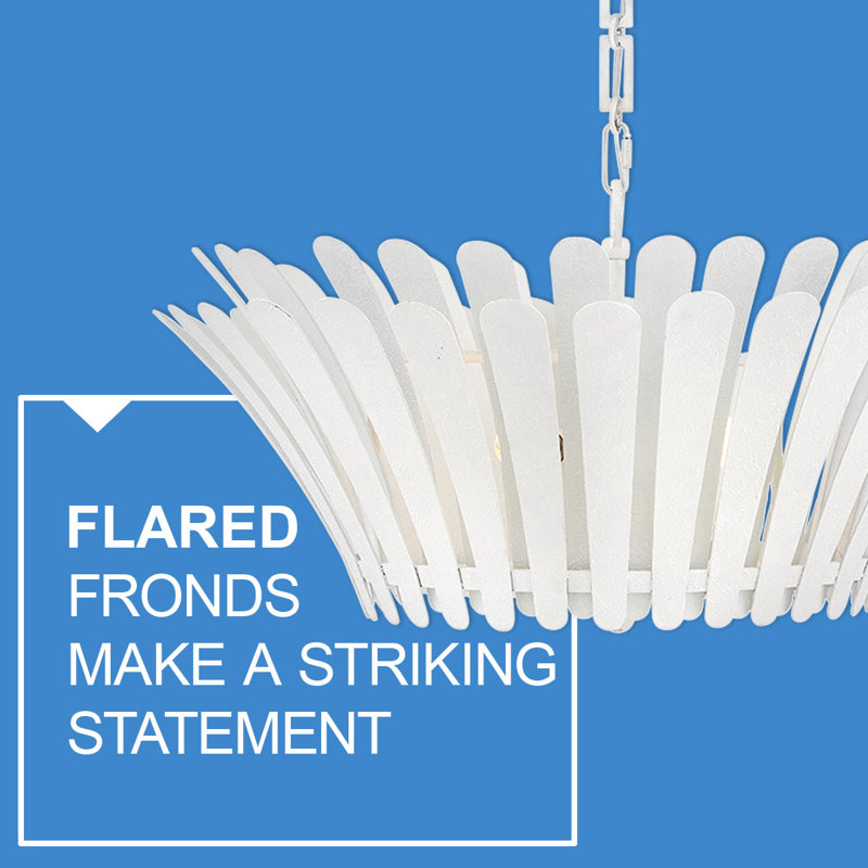 Hinkley Reina Chandelier, Textured Plaster