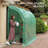 3.2' W x 6.5' D Hobby Greenhouse