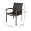 Chaises de patio Claypool-259340089