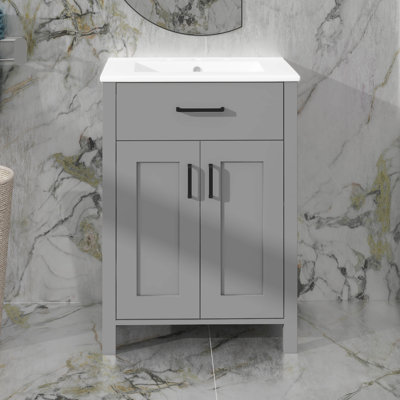 24 Inch Laundry Sink With Cabinet