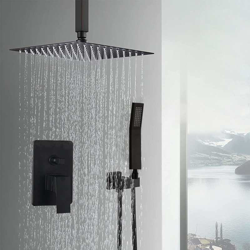 Système de douche complet avec valve brute