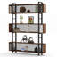 Bibliothèque standard en métal h 70,87 po x l 47,24 po Murawski-1032385970