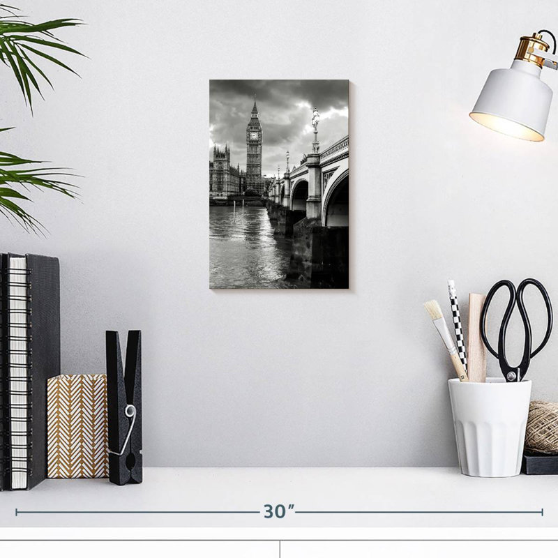 Aime Big Ben Palace Of Westminster III, 12" H x 8" W