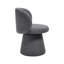 Chaise de salle à manger pivotante rembourrée avec dossier (ensemble de 2)-125810905-125810902