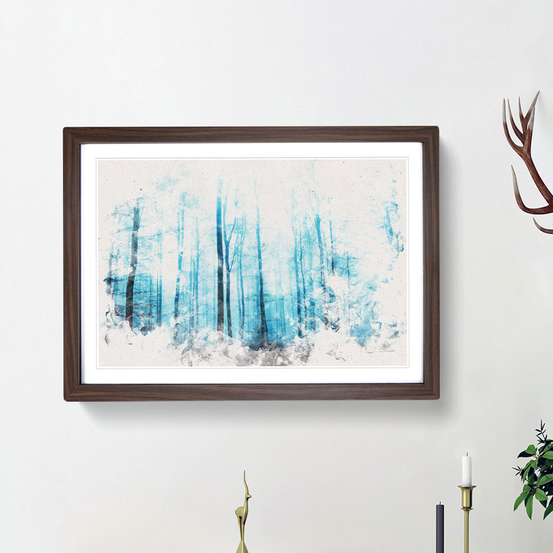 Forest in Frankfurt Germany - Framed Print