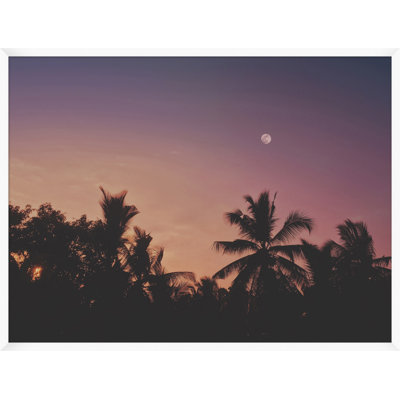 Sunset Moon Print by Mat Sanders