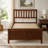  Twin Size Wood Platform Bed With Headboard, Footboard And Wood Slat Support, Twin Bed, Wood Bed-43865452