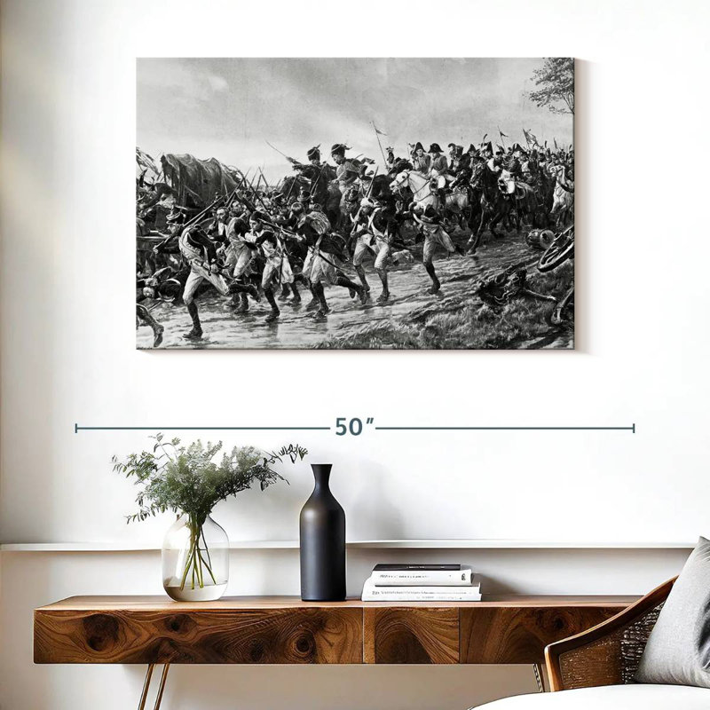 Keiri Napoleon Battle, 26" H x 39" W