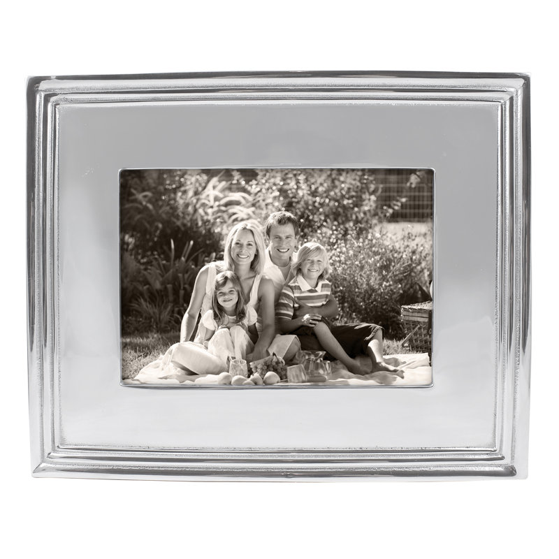 Classic Metal Picture Frame, 9" H x 11" W