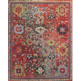 Transitional One-of-a-Kind Rectangle 8'3" X 10'2" Hand Knotted Area Rug