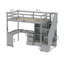 Lit mezzanine simple pour enfants Alayziah-1238095399