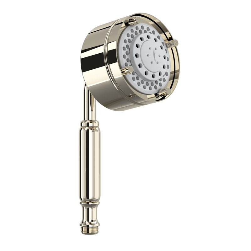 Graceline® Multi Function Handheld Shower Head, Polished Nickel