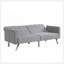 Canapé-lit Canapé-lit convertible gris clair pliable-118043662