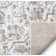 Dazzle Oriental Synthetic Area Rug