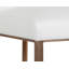 Tabouret de comptoir Dean, laiton antique, blanc Cantina-1190378571-1188019361-1188019360