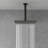 10" Ceiling Mount Ultra Thin Rainfall Shower Head 2.5 GPM Square Overhead Shower-101692200