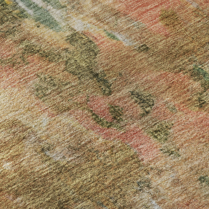 Premium Machine Washable Lubbers AMF1756 Modern Rug, Rectangle 10' x 14'