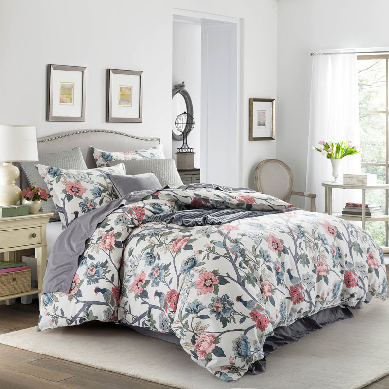 Egyptian-Quality Cotton Sateen Duvet Cover, King Duvet Cover