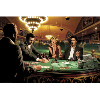 «Royal Flush» par Chris Consani - impression sur toile tendue