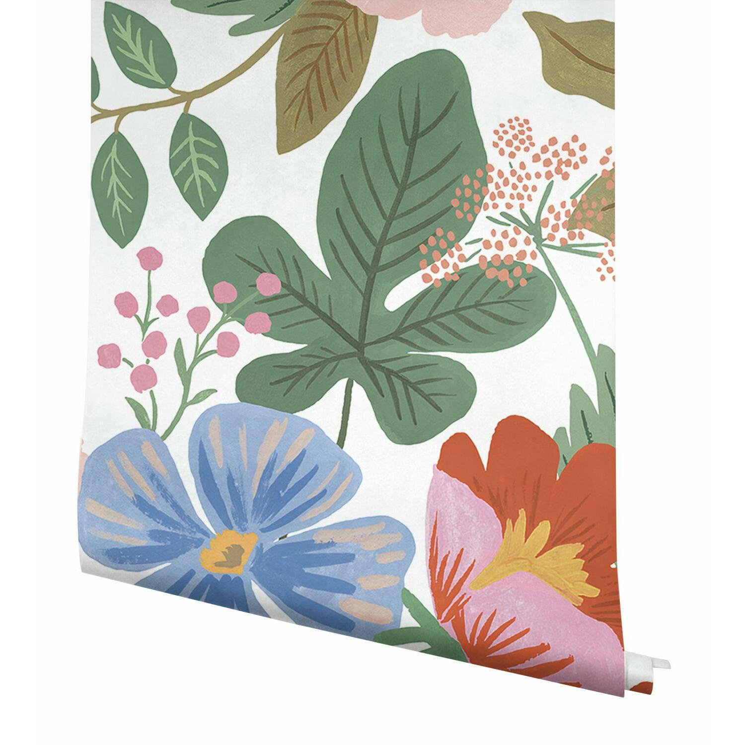 Strawberry Fields Wall Mural, White