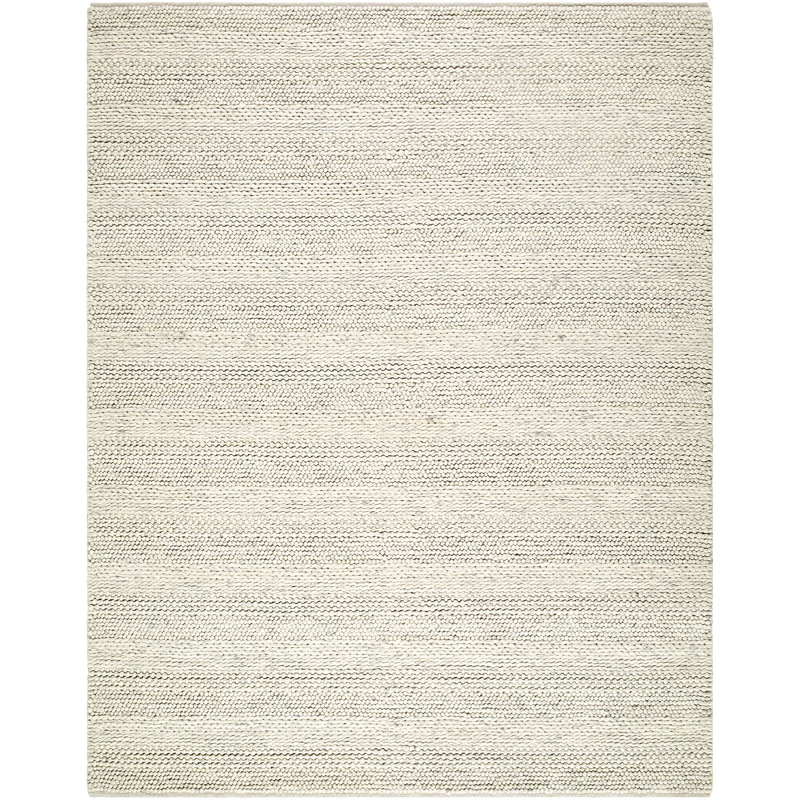 Moroccan Wool Hand Woven Area Rug, Beige/Taupe/Sandstone, Rectangle 183 x 274 cm