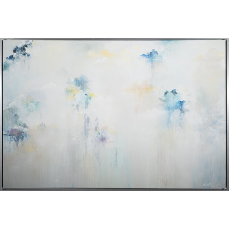 Ciel céleste par H. Scott - Peinture