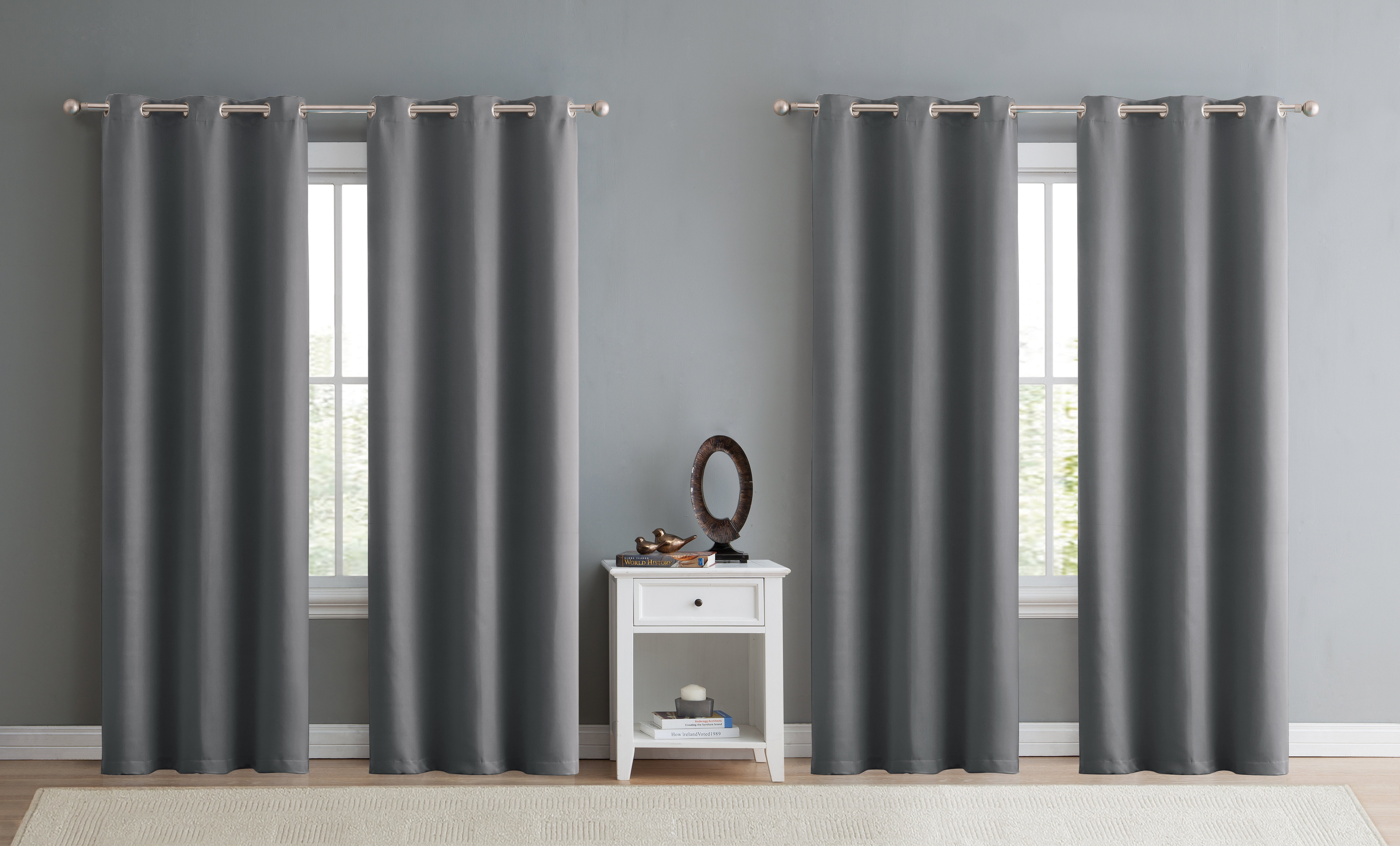 VCNY Jordan 4-Piece Triple Weave Blackout Curtain Panel Set & Reviews