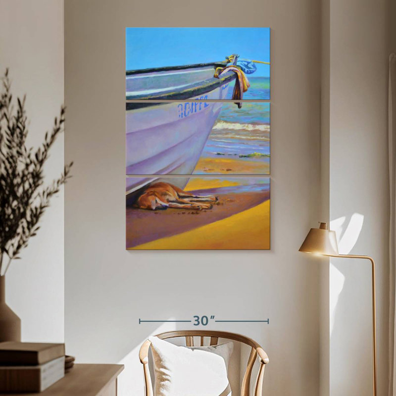 Mehar Dog Tired, 65" H x 42" W