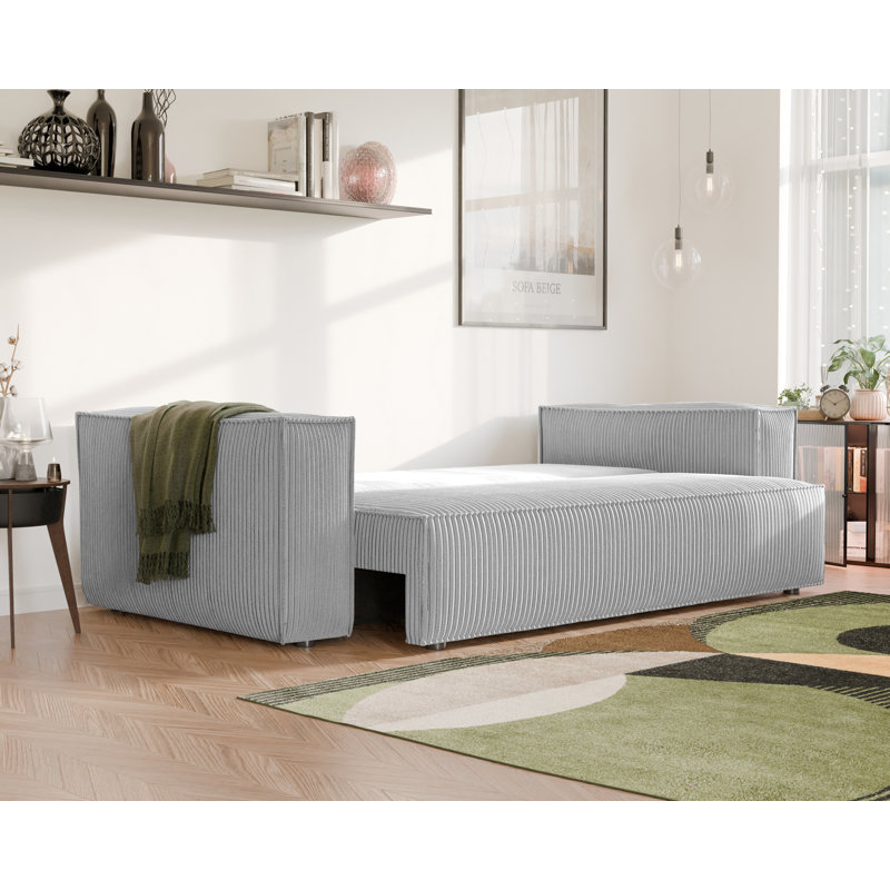 3 Seater Sofa, Light Grey