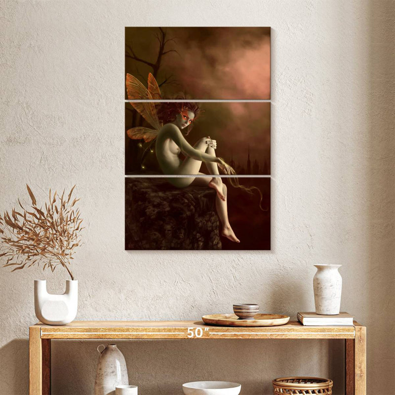 Kelan Not Alone, 38" H x 24" W