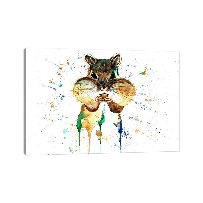Feeling Stuffed by Lisa Whitehouse - Wrapped Canvas Gallery-Wrapped Canvas Giclée, 30.48 cm H x 45.72 cm W