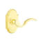 Cortina Wave/Drop Keyed (Entry) Door Lever with Arch Rosette-2094610456-2094610463