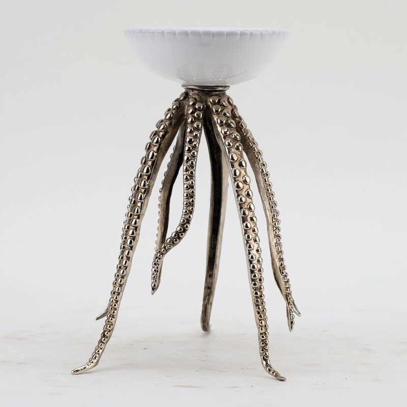 Ormolu Handmade Porcelain Decorative Bowl