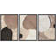 "Block Abstract Mid Century Modern Shapes Art Art Decor Chic For Living Room Room" 3 pièces-100781074-100781076