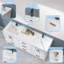 Ensemble de meuble-lavabo autoportant 72 po avec lavabo double 72 po-99820192-99820193