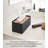 Yamazaki Home Rin Rectangular Reusable Tissue Box Cover Holder Case With Natural Wooden Lid, Steel-67082256