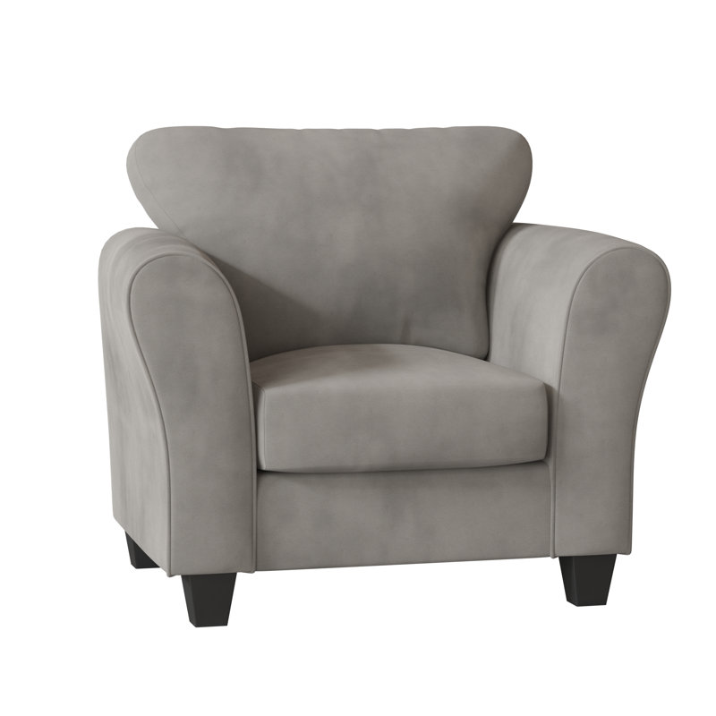 Fredericktown Upholstered Armchair, Bulldozer Lightning