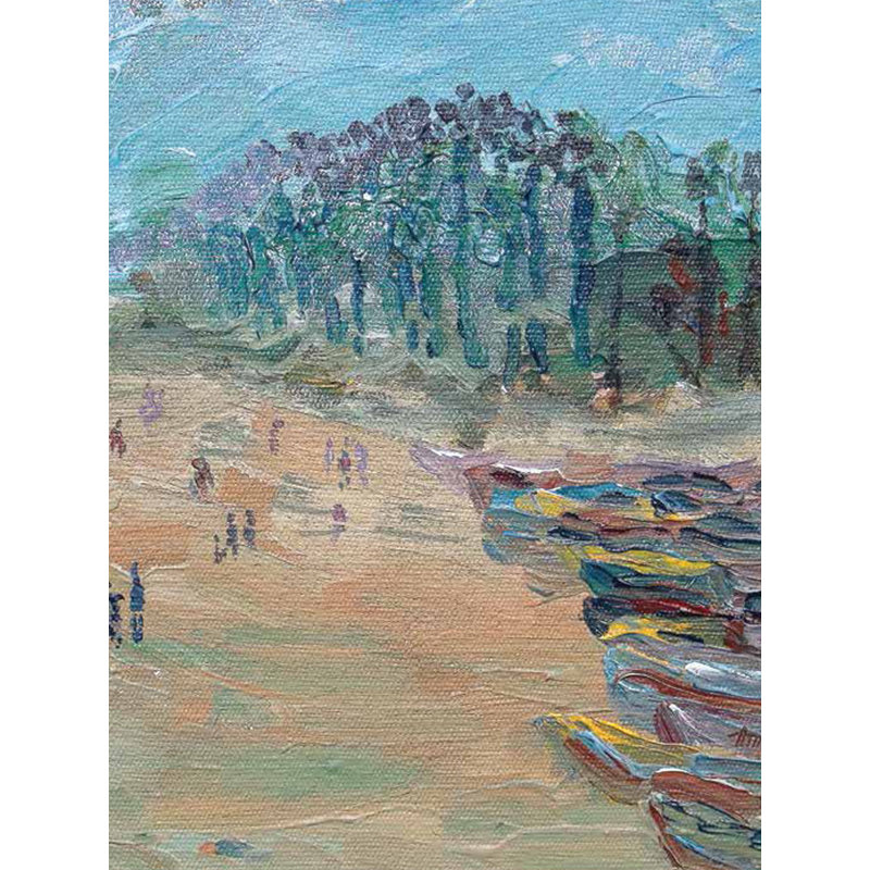 Repos à court terme | Acrylique sur toile | Par Jones Jean