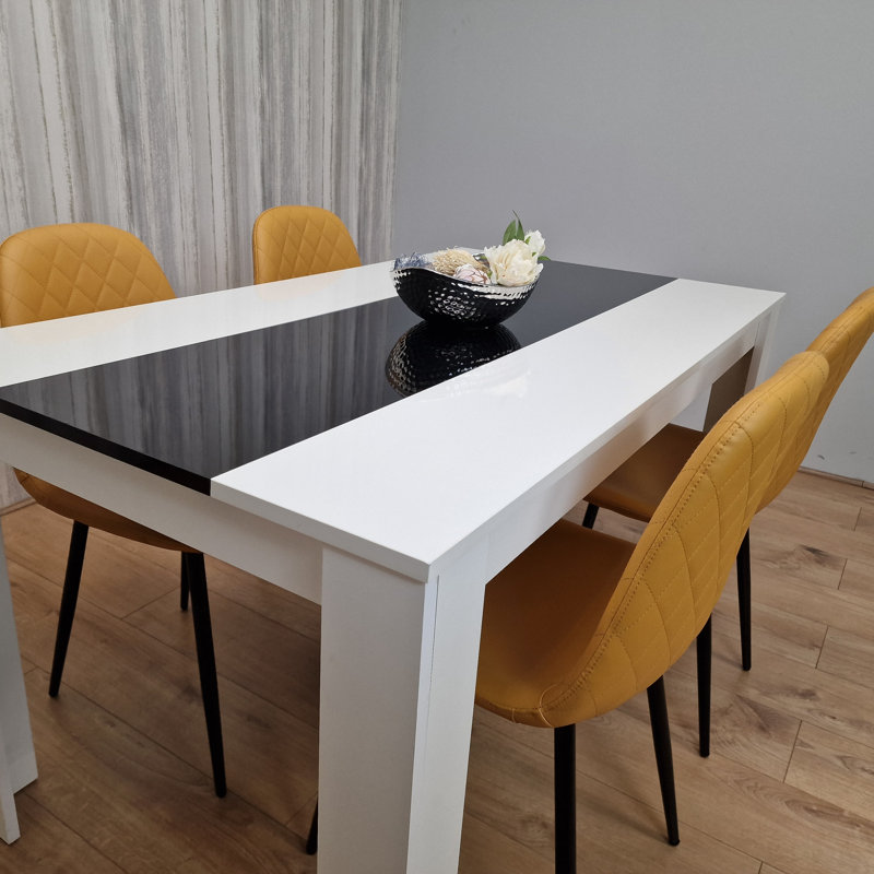Bertila 4 - Person Dining Set, H75 x L140 x W80cm