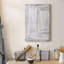 Concentric White I - impression sur toile tendue-781882553