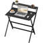 Bureau pliable 32 "avec tablette pour écran, bureau d'ordinateur pliable, facile à assembler, noir-1569215683