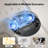 Pureatic Robot Vacuum , N5 Robotic Vacuums Cleaner with LiDAR Navigation, Self-Charging, 5000Pa Powerful Suction, 3D Mapping, for Pet Hair, Hard Floors