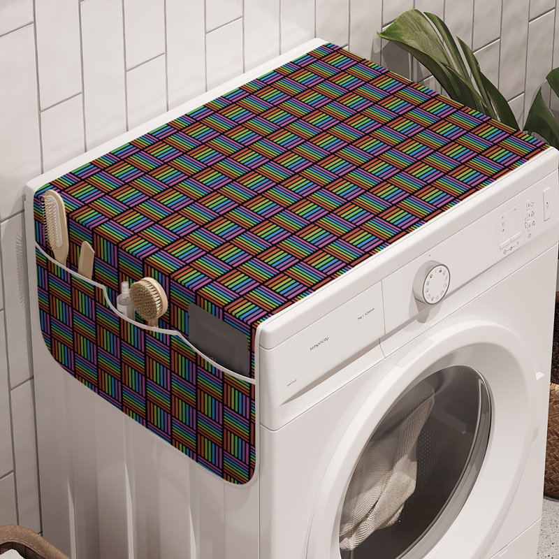 Multicolore gris anthracite 47 po x 18,5 po East Urban Home