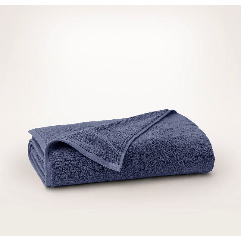 Turkish Ultra Plush Bath Sheet - Coastal Navy, One Size