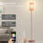 Crystal Floor Lamp With Remote Control, Smart Rose Gold Floor Lamps For Living Room With Bulb Included, Crystal Standing Lamp Rose Gold Home Décor Floor Lamp For Bedroom